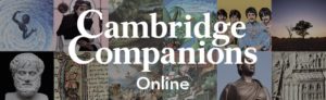 Cambridge Companions online banner logo